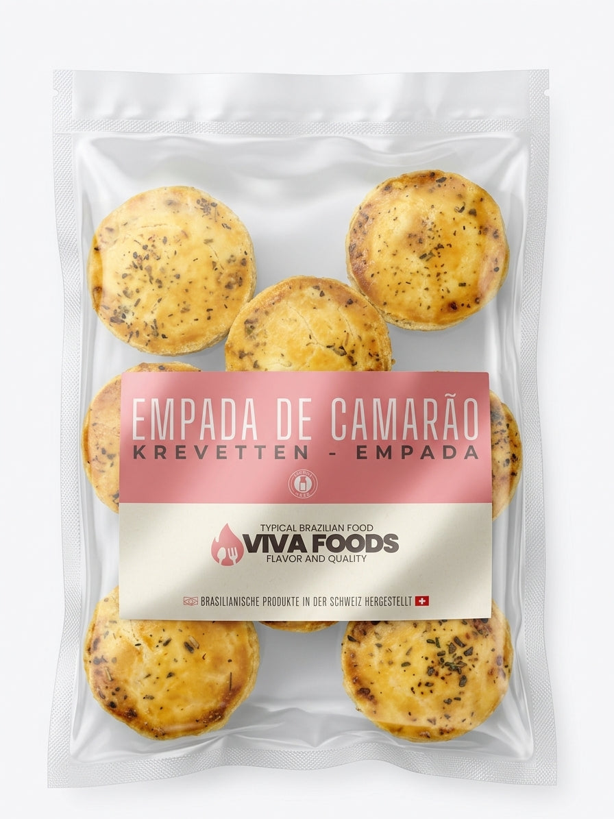 EMPADINHA DE CAMARÃO (Saco de 8 Unid)