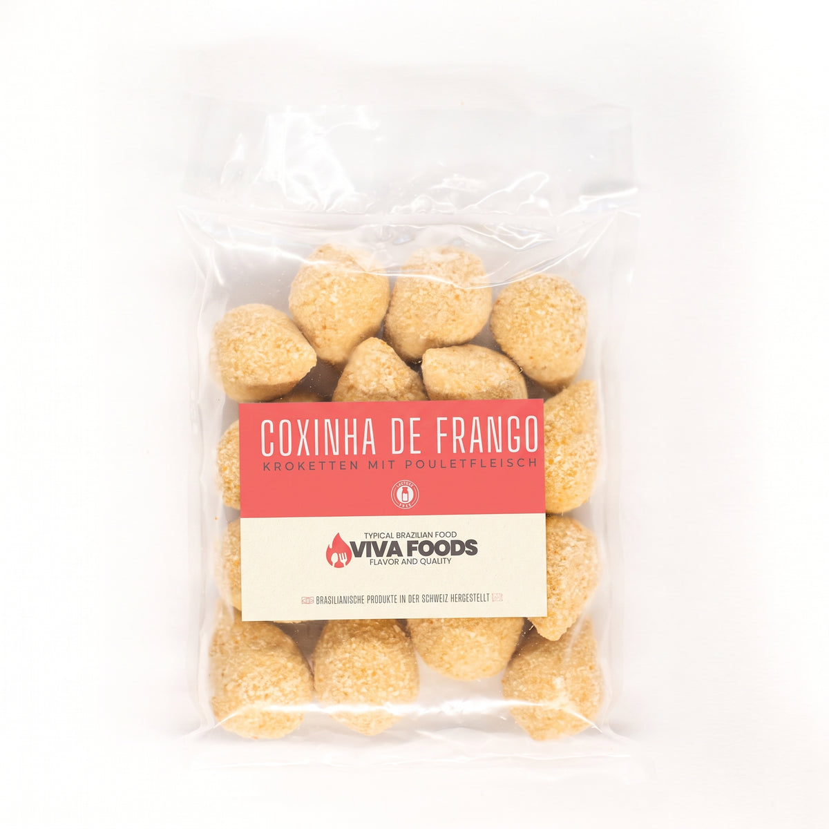 COXINHA DE FRANGO CRU (Saco de 16 Unid)