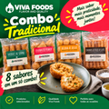 Combo Tradicional — 50 salgados fritos congelados
