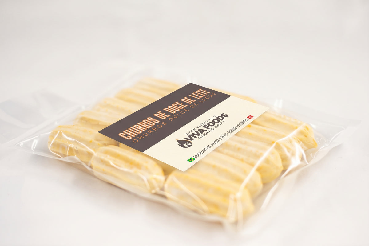 CHURROS DE DOCE DE LEITE CRU (Saco de 16 Unid)